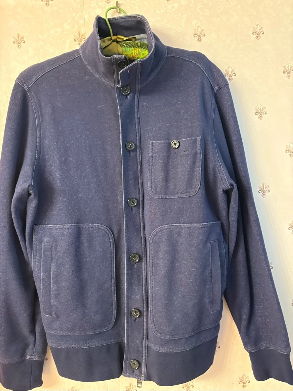 Banana Republic lightweight navy